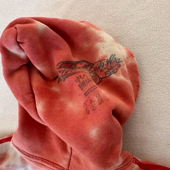 Rare The Great China Wall Los Angeles Salvage Car Club 1999 Kids Zip Hoodie 4 T - Picture 9 of 17